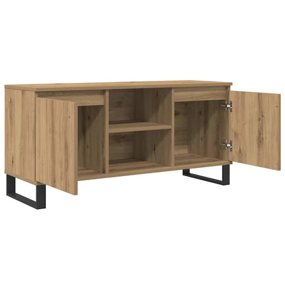 Mobile TV Rovere artigianale 104 x 35 x 50 cm Legno multistrato