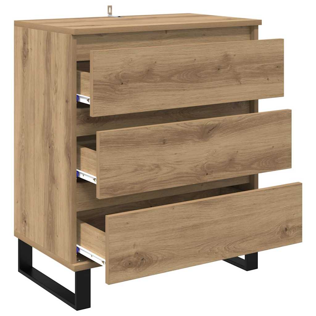 Credenza Rovere artigianale 60 x 35 x 70 cm Legno multistrato
