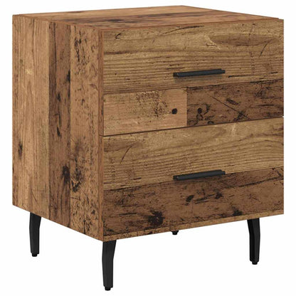 Armadio da Notte con cassetto Legno vecchio 40 x 35 x 47,5 cm