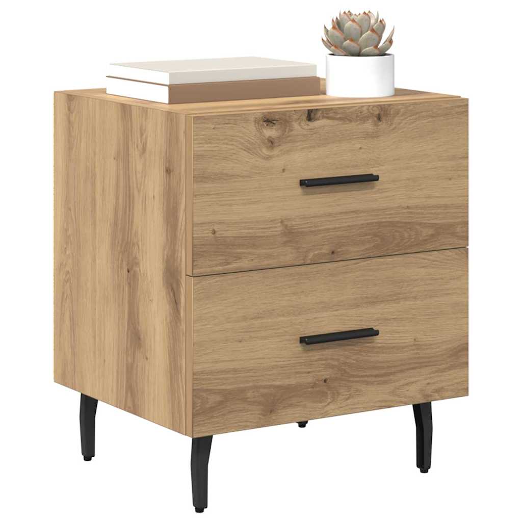 Armadio da Notte Rovere artigianale 40 x 35 x 47,5 cm