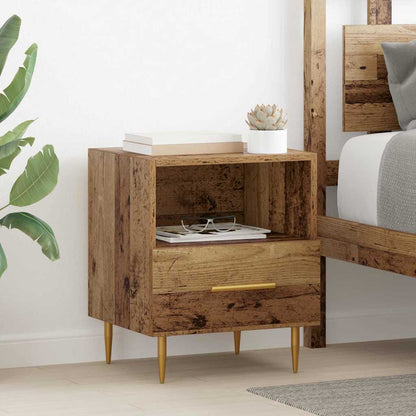Comodino Marrone 40 x 35 x 47,5 cm Legno multistrato