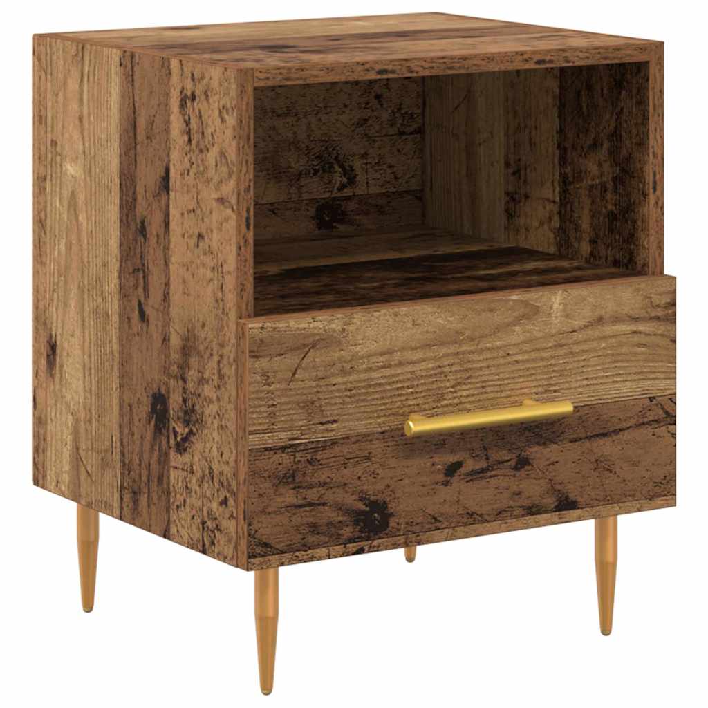 Comodino Marrone 40 x 35 x 47,5 cm Legno multistrato