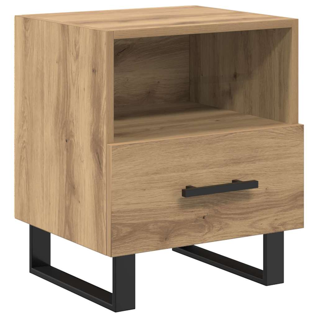 Armadio da Notte Rovere artigianale 40 x 35 x 47,5 cm