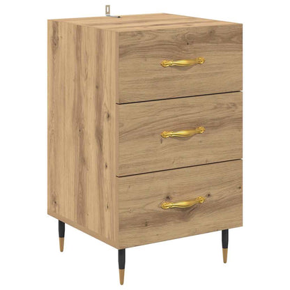 Armadio da Notte Rovere artigianale 40 x 40 x 66 cm