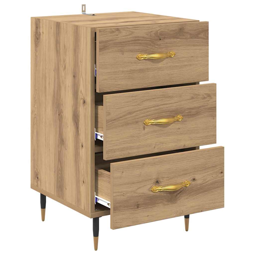 Armadio da Notte Rovere artigianale 40 x 40 x 66 cm