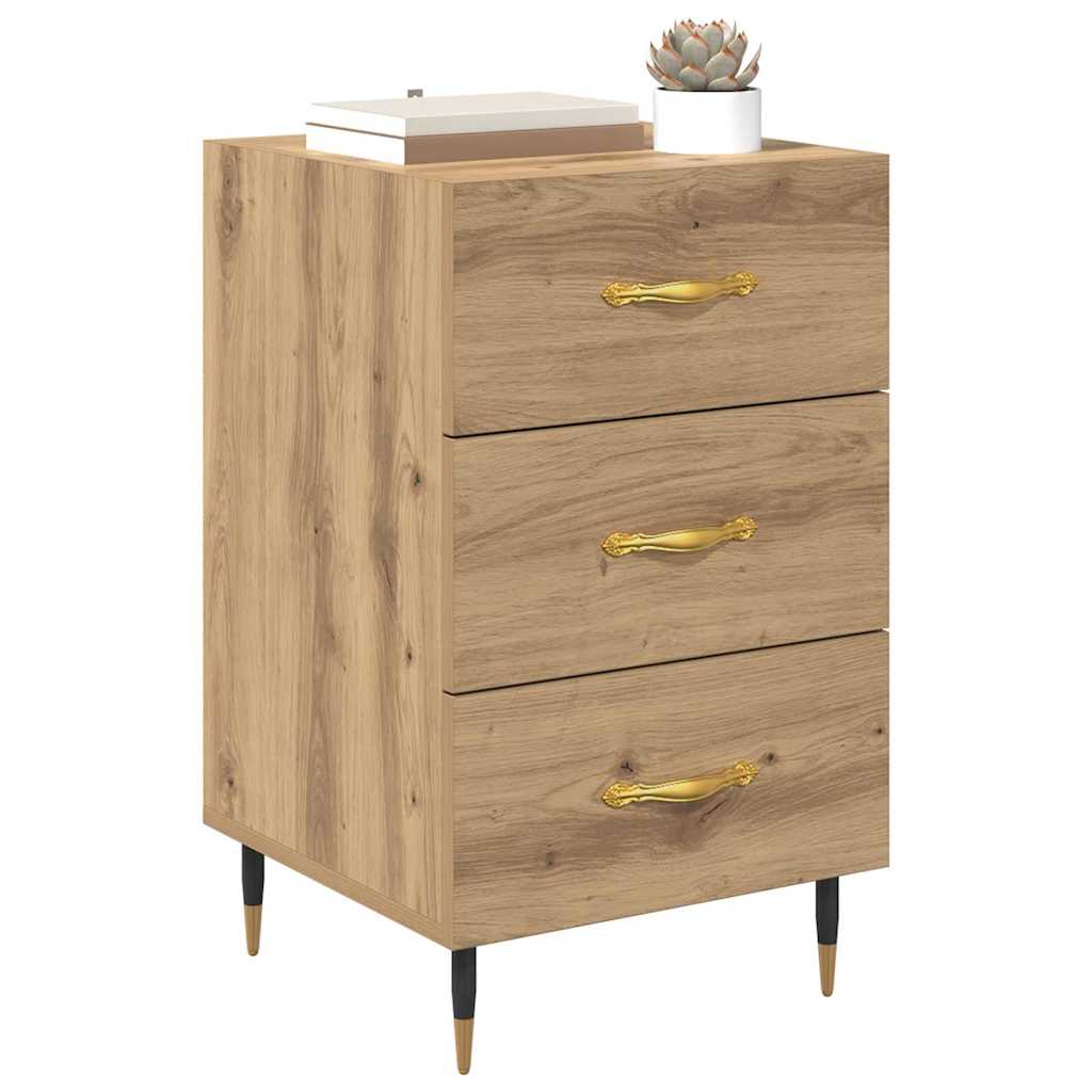 Armadio da Notte Rovere artigianale 40 x 40 x 66 cm