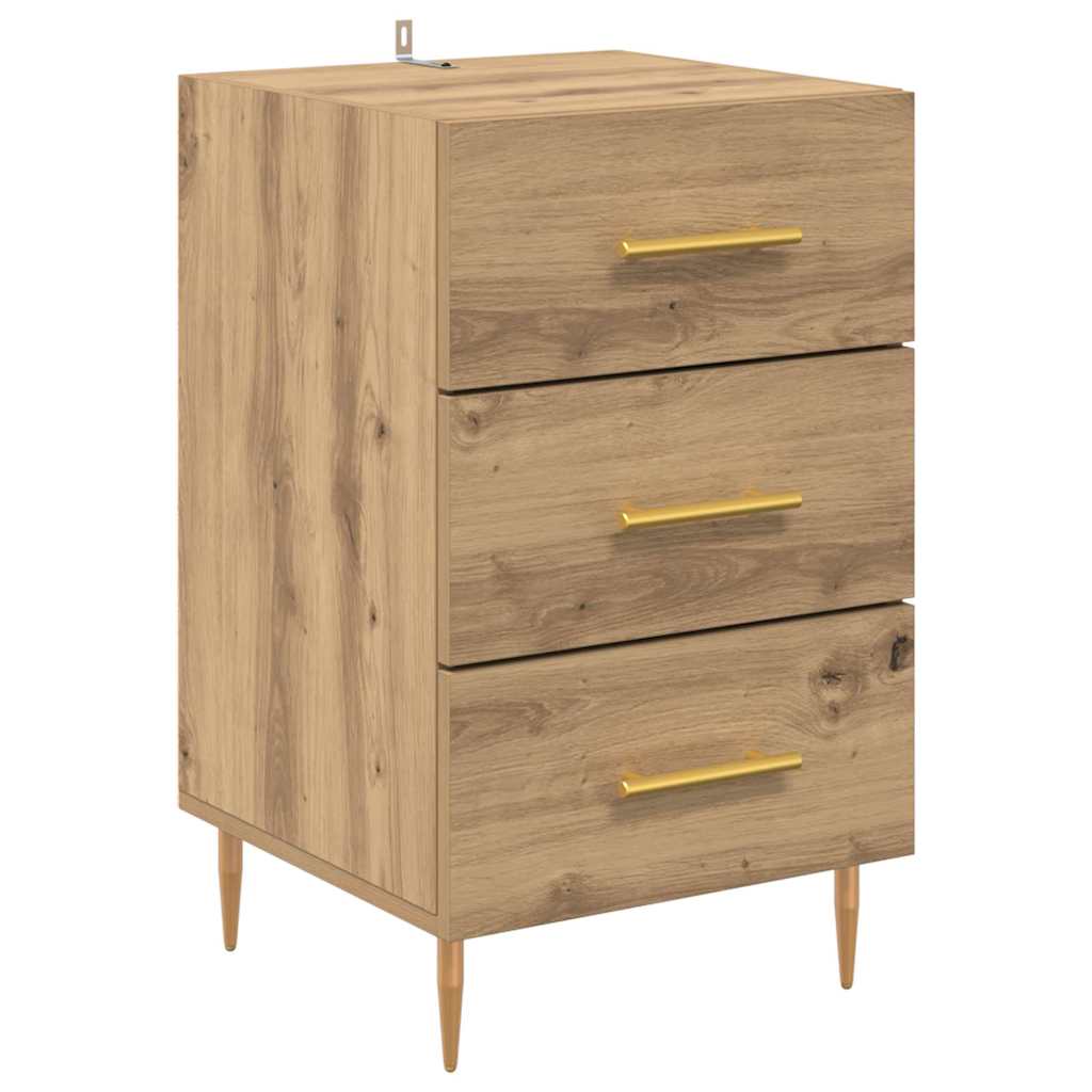 Armadio da Notte Rovere artigianale 40 x 40 x 66 cm
