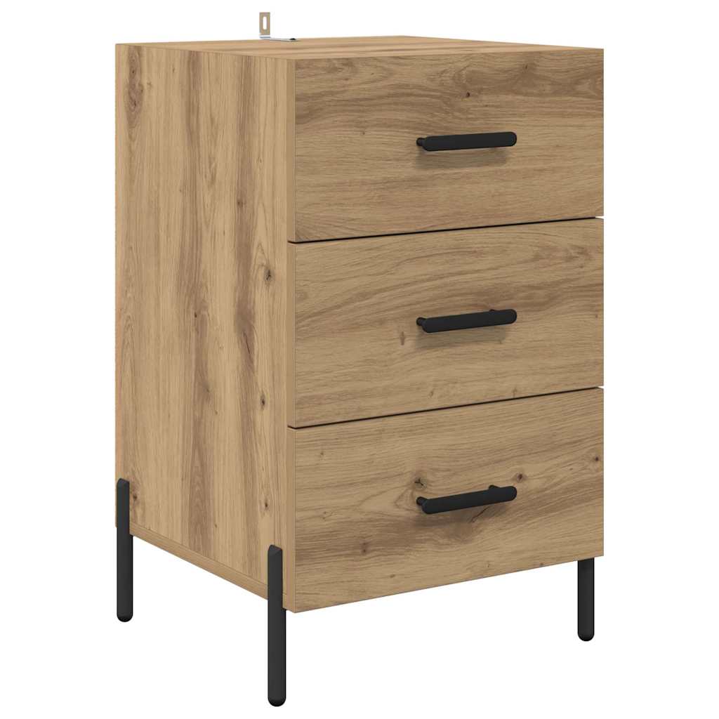 Armadio da Notte Rovere artigianale 40 x 40 x 66 cm