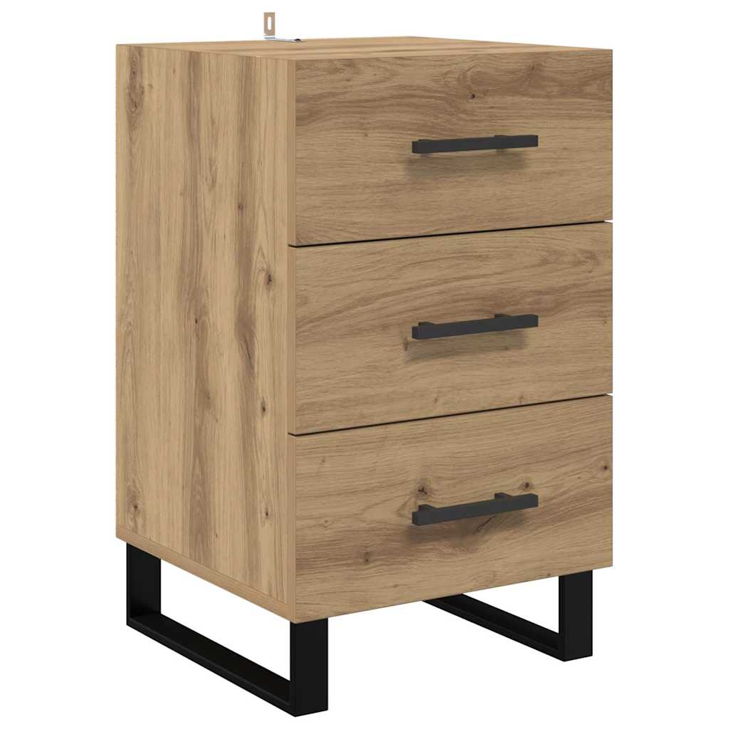 Armadio da Notte Rovere artigianale 40 x 40 x 66 cm