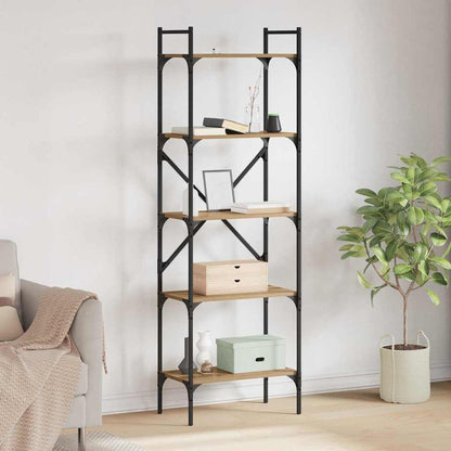 Libreria Rovere artigianale 56 x 32 x 174 cm Legno multistrato