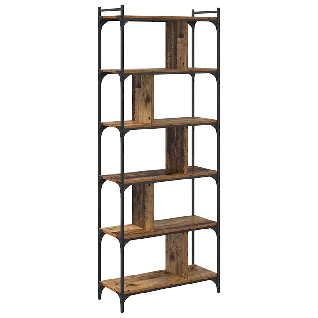 Libreria Legno vecchio 76 x 32 x 192 cm Legno multistrato