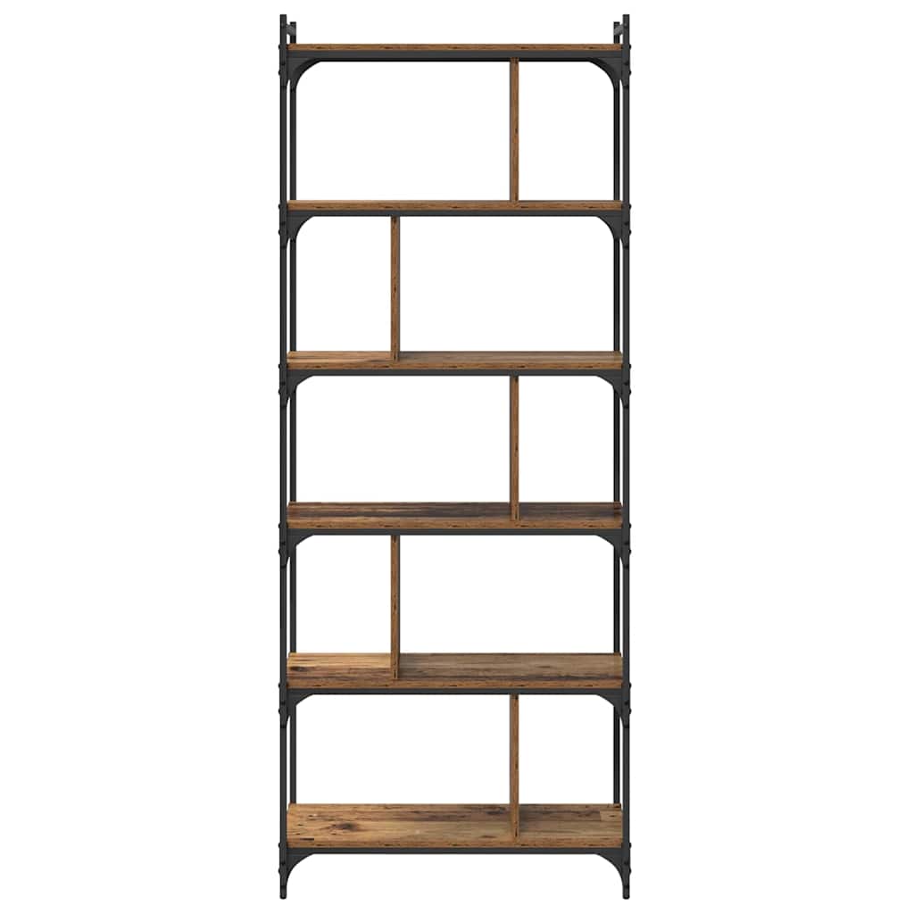 Libreria Legno vecchio 76 x 32 x 192 cm Legno multistrato