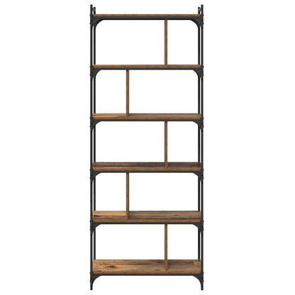 Libreria Legno vecchio 76 x 32 x 192 cm Legno multistrato