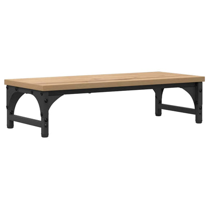 Supporto per Monitor Rovere artigianale 55 x 23 x 14 cm