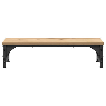 Supporto per Monitor Rovere artigianale 55 x 23 x 14 cm
