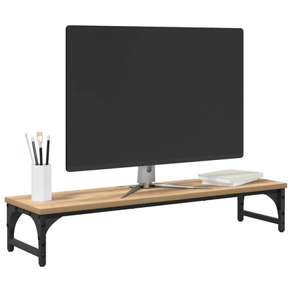 Supporto per Monitor Rovere artigianale 85 x 23 x 15,5 cm
