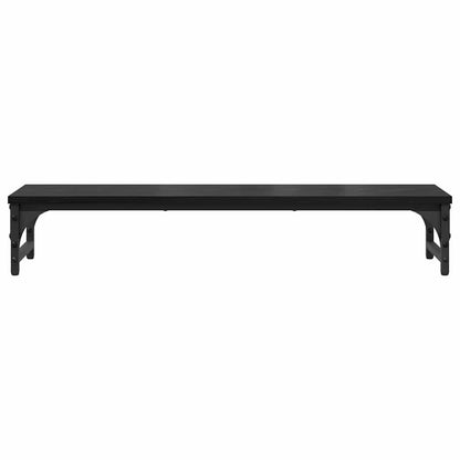 Supporto per Monitor Rovere Nero 85 x 23 x 15,5 cm