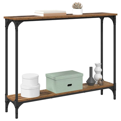 Tavolo consolle Legno vecchio 100 x 22,5 x 75 cm
