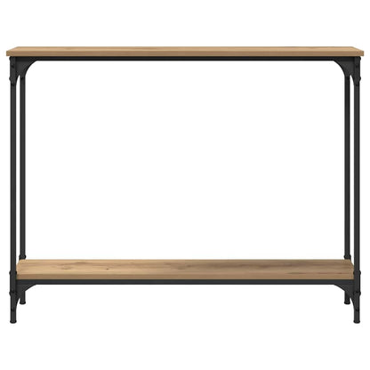 Tavolo consolle Rovere artigianale 100 x 22,5 x 75 cm