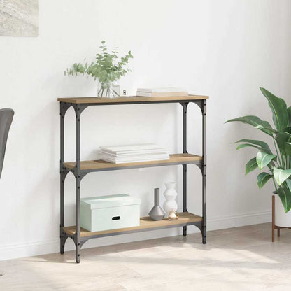 Tavolo consolle Rovere artigianale 75 x 22,5 x 75 cm