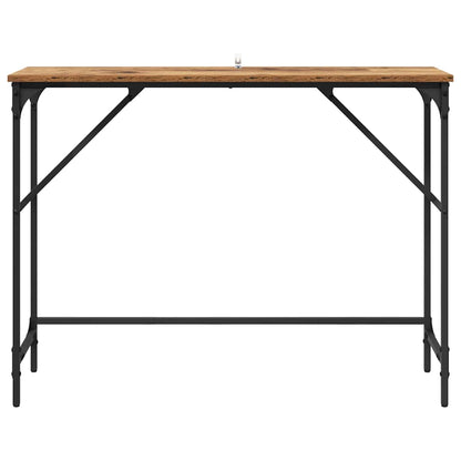 Tavolo consolle Legno vecchio 100 x 32 x 75 cm