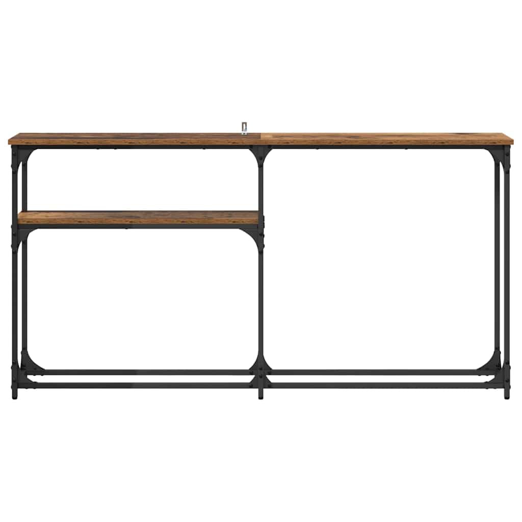 TavoloConsolle Legno vecchio 145x22.5x75cm Legno multistrato