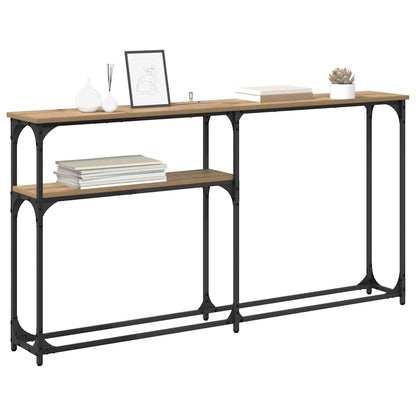 TavoloConsolle Rovere artigianale 145 x 22,5 x 75 cm