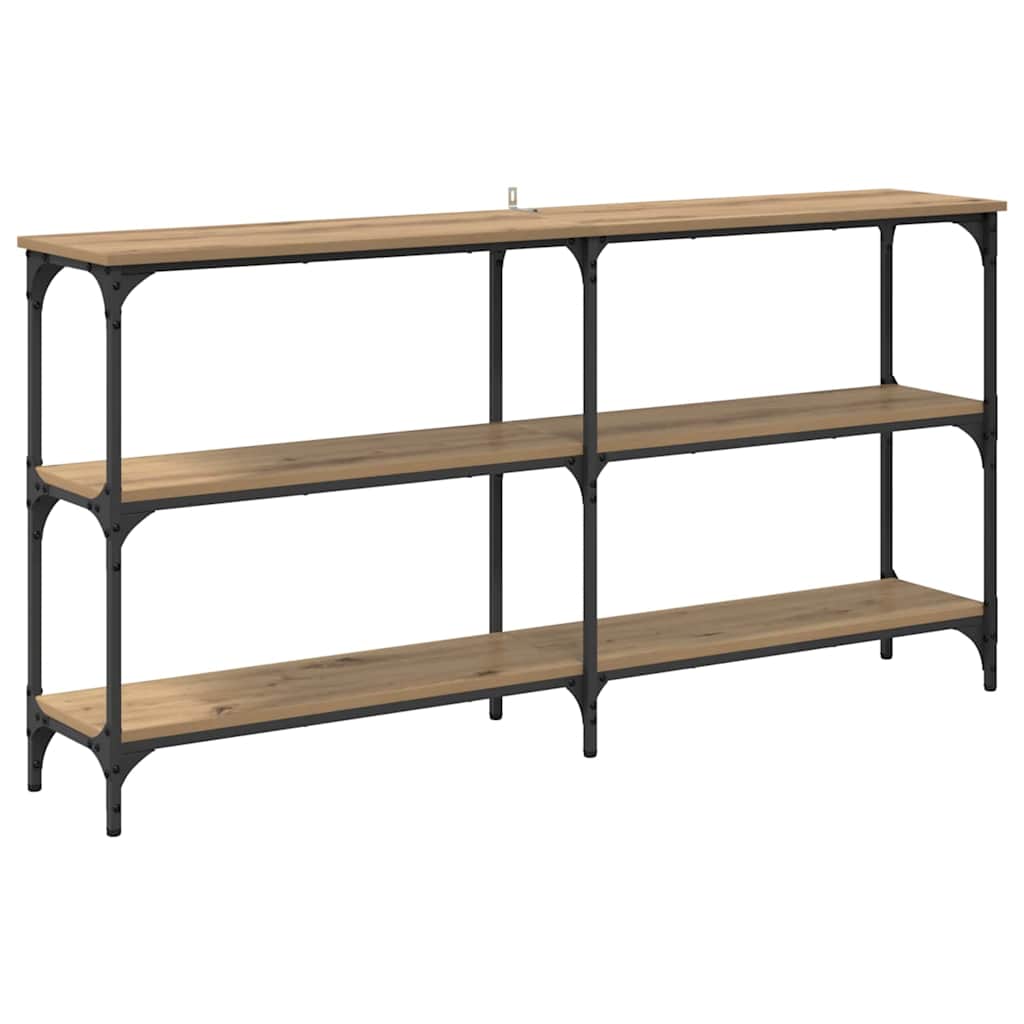 Tavolo consolle Rovere artigianale 150 x 29 x 75 cm