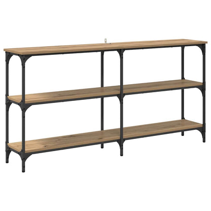 Tavolo consolle Rovere artigianale 150 x 29 x 75 cm