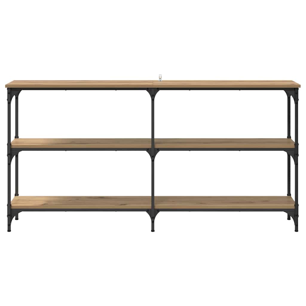 Tavolo consolle Rovere artigianale 150 x 29 x 75 cm