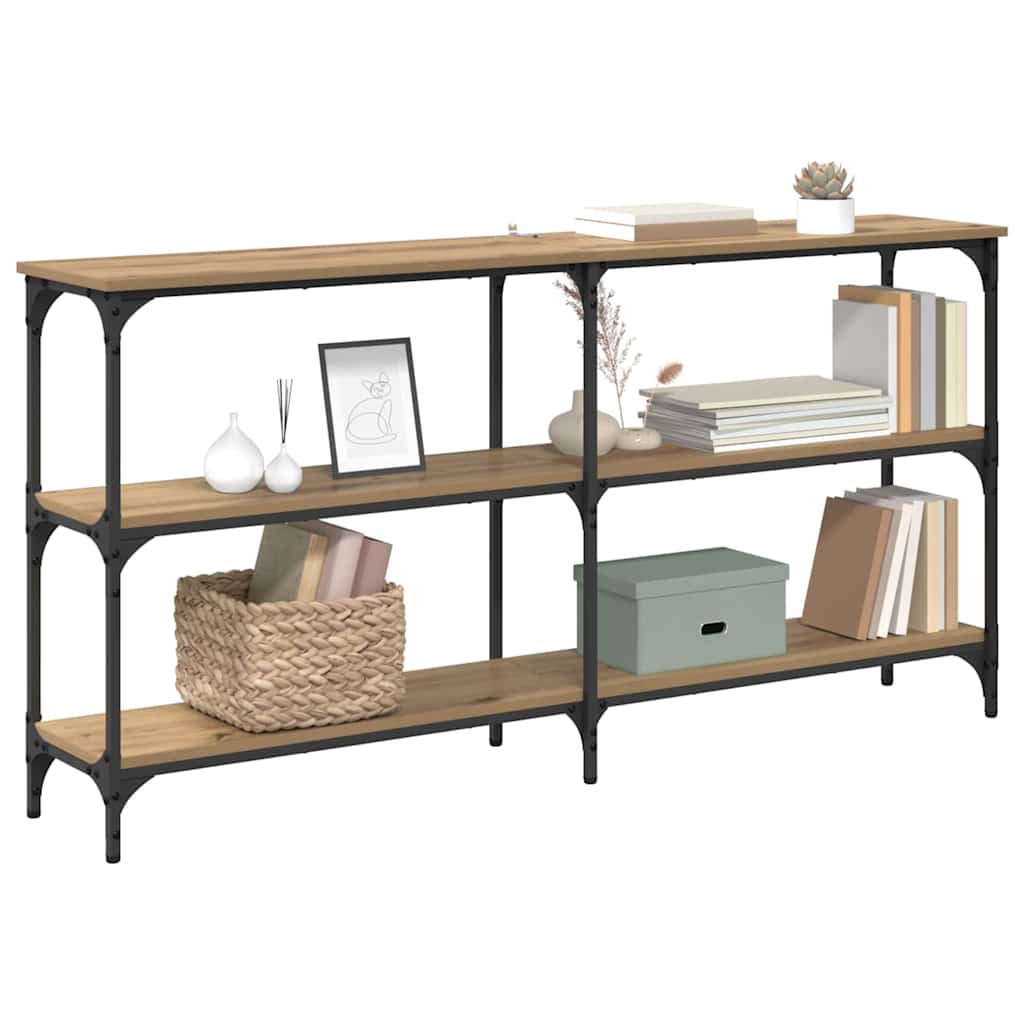 Tavolo consolle Rovere artigianale 150 x 29 x 75 cm