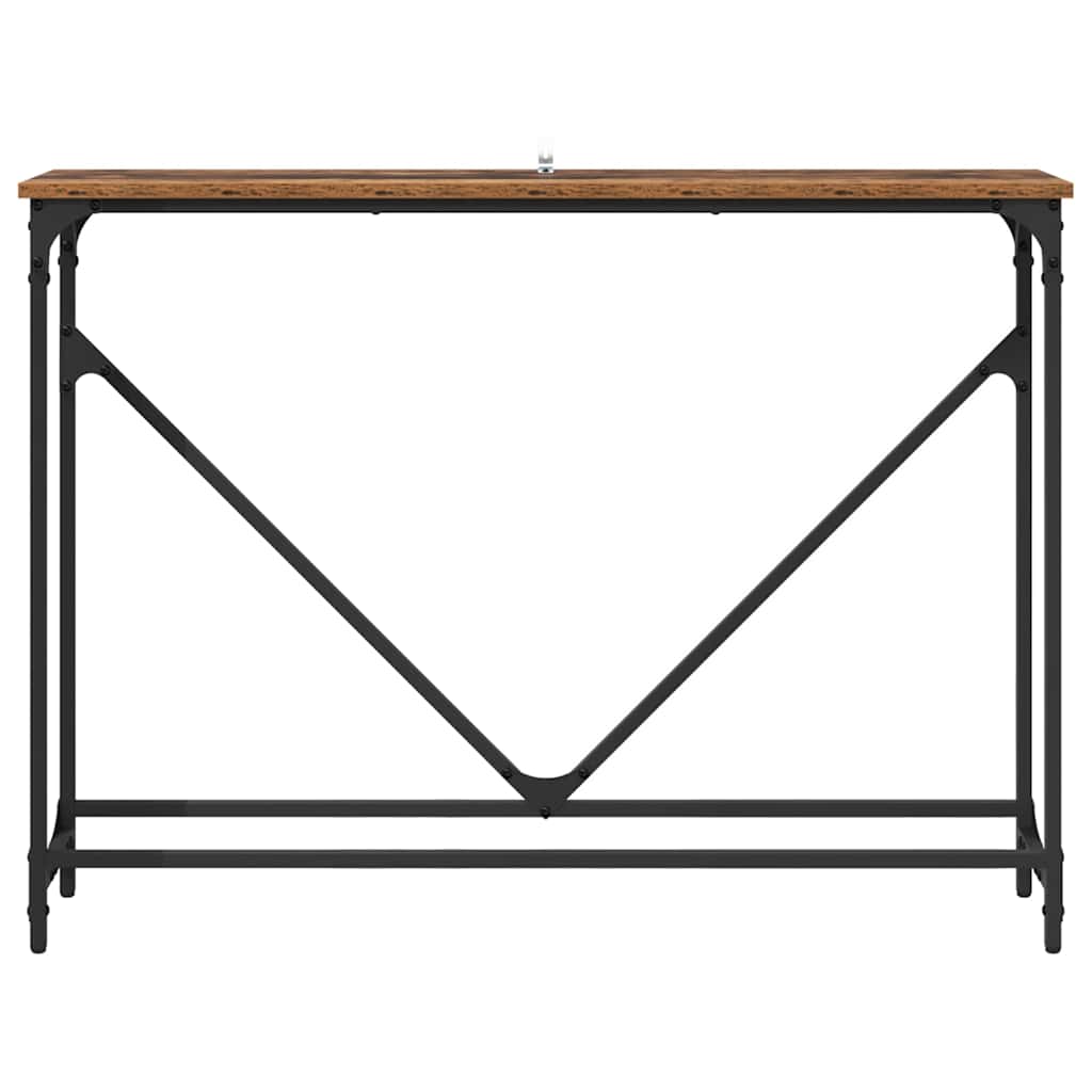 Tavolo consolle Legno vecchio 102 x 23 x 75 cm