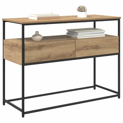 Tavolo consolle Rovere artigianale 100 x 40 x 75 cm