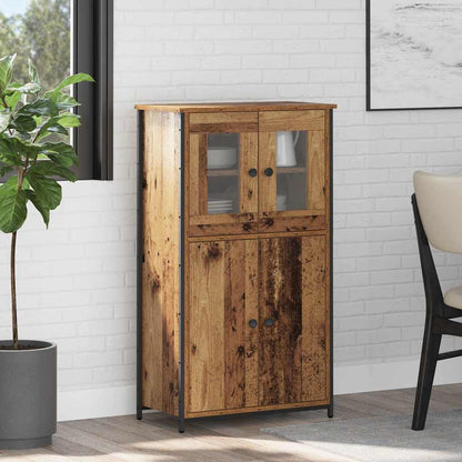Credenza Legno vecchio 62 x 32 x 106,5 cm Legno multistrato