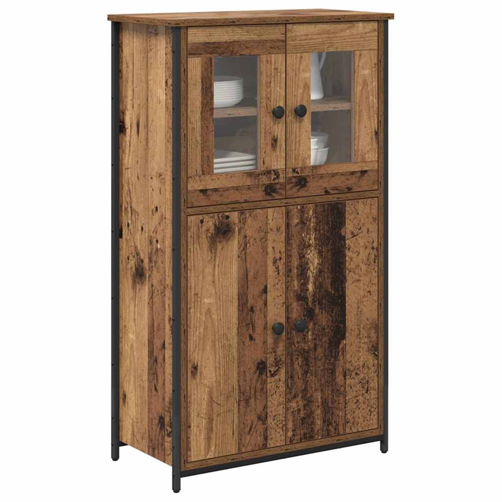 Credenza Legno vecchio 62 x 32 x 106,5 cm Legno multistrato