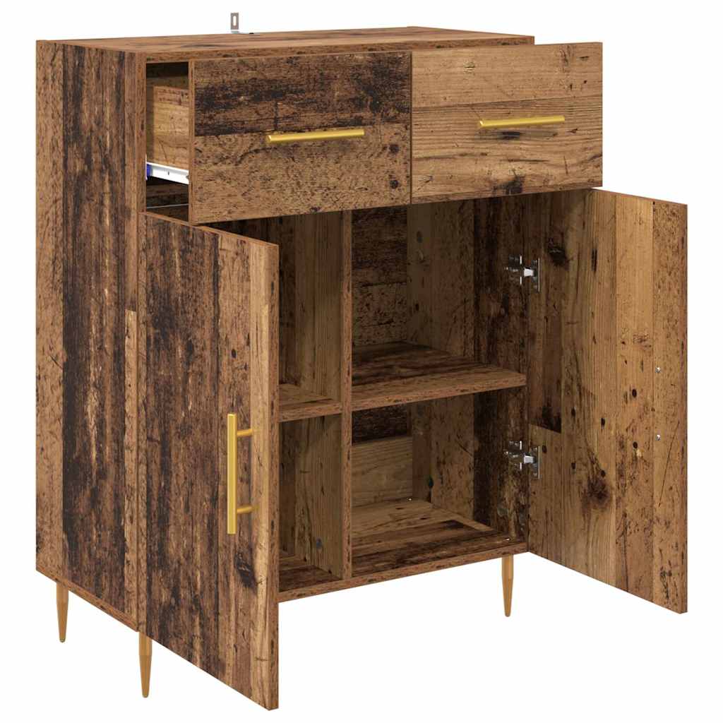 Credenza Legno vecchio 69,5 x 34 x 90 cm Legno multistrato