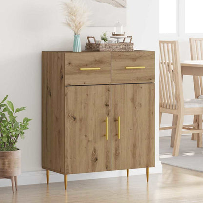 Credenza Rovere artigianale 69,5 x 34 x 90 cm Legno multistrato