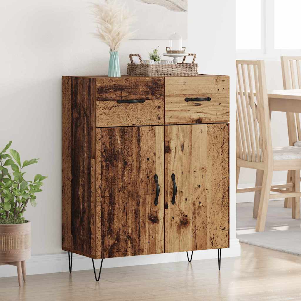 Credenza Legno vecchio 69,5 x 34 x 90 cm Legno multistrato