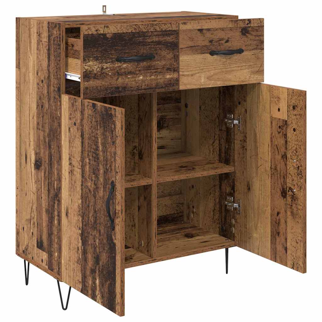 Credenza Legno vecchio 69,5 x 34 x 90 cm Legno multistrato