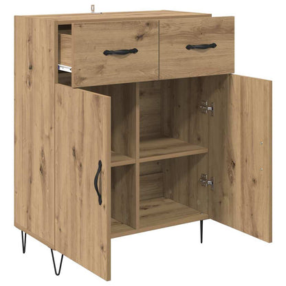 Credenza Rovere artigianale 69,5 x 34 x 90 cm Legno multistrato
