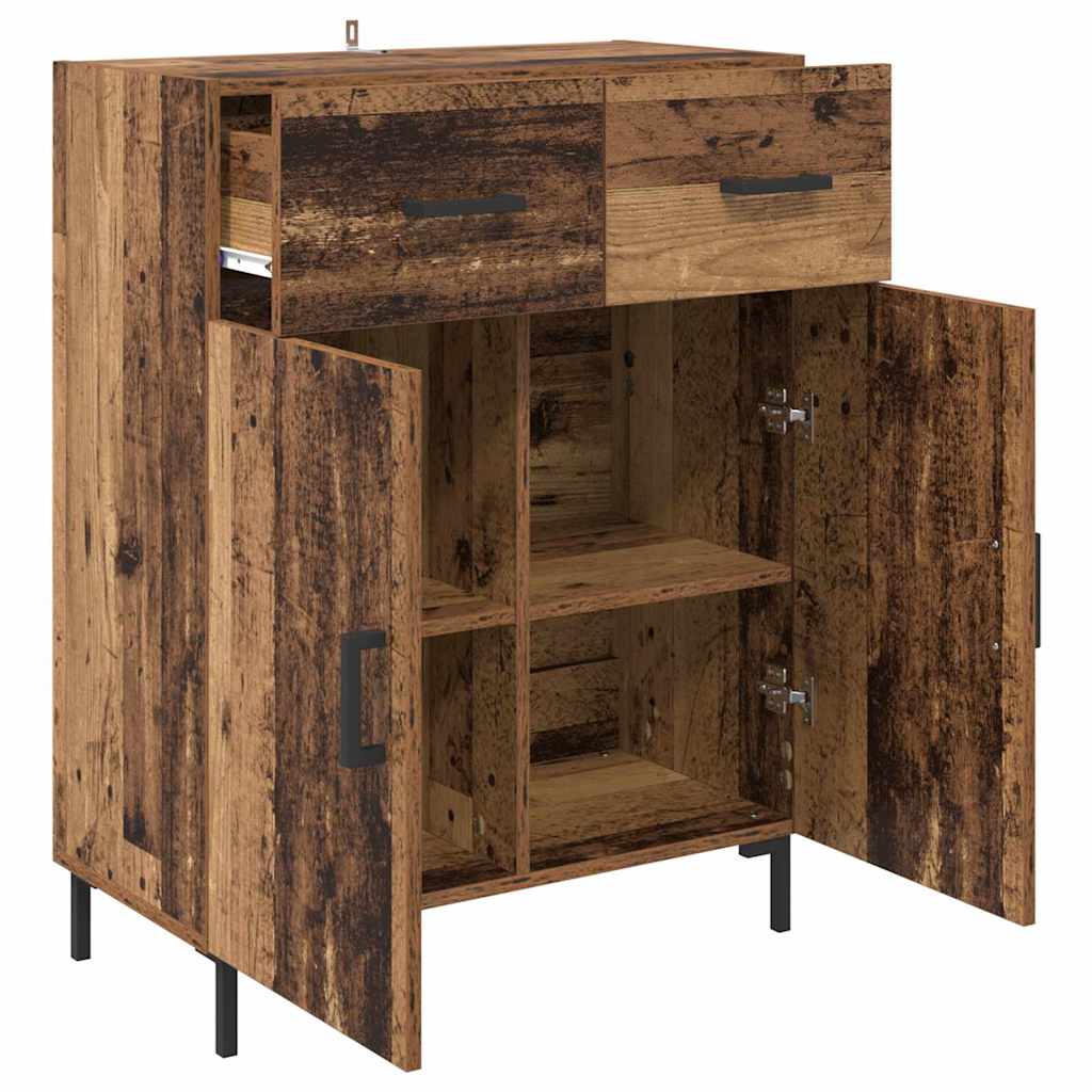 Credenza Legno vecchio 69,5 x 34 x 90 cm Legno multistrato