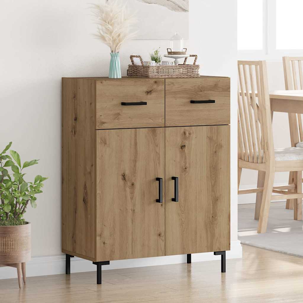 Credenza Rovere artigianale 69,5 x 34 x 90 cm Legno multistrato
