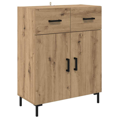 Credenza Rovere artigianale 69,5 x 34 x 90 cm Legno multistrato