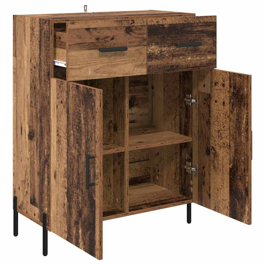 Credenza Legno vecchio 69,5 x 34 x 90 cm Legno multistrato