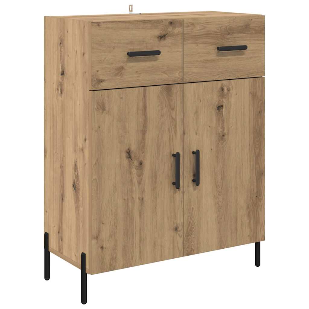 Credenza Rovere artigianale 69,5 x 34 x 90 cm Legno multistrato