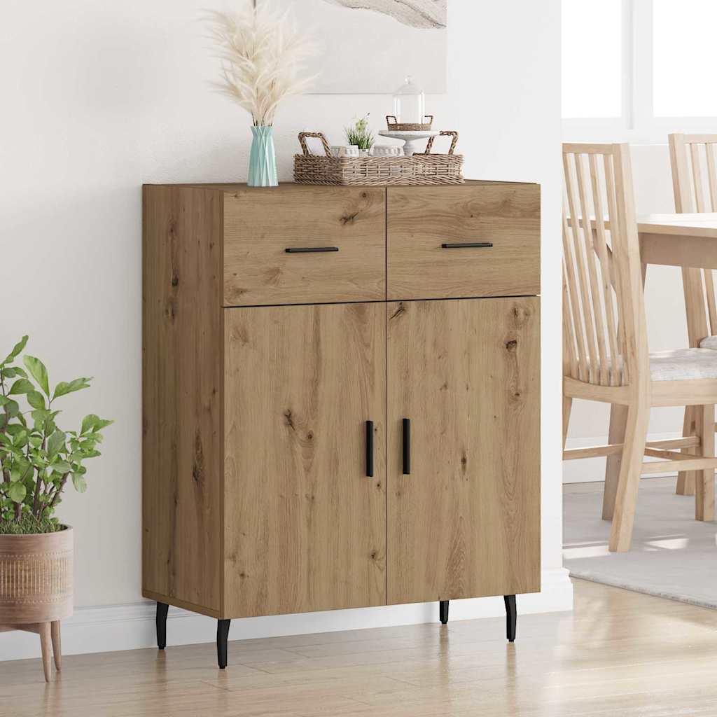 Credenza Rovere artigianale 69,5 x 34 x 90 cm Legno multistrato