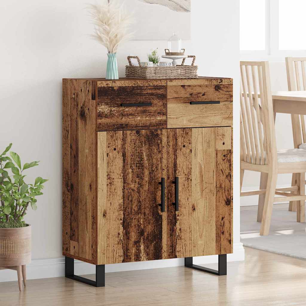 Credenza Legno vecchio 69,5 x 34 x 90 cm Legno multistrato