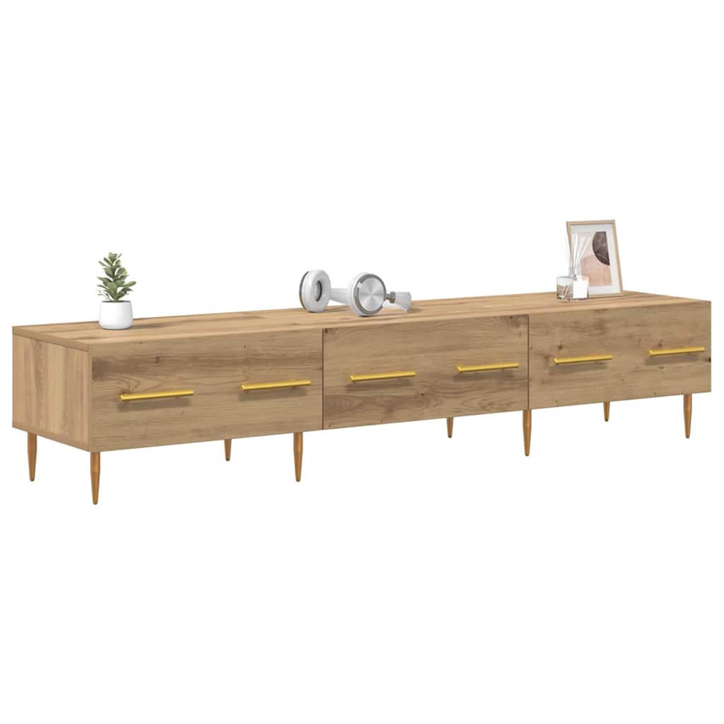 Mobile TV rovere artigianale 150 x 36 x 30 cm Legno multistrato