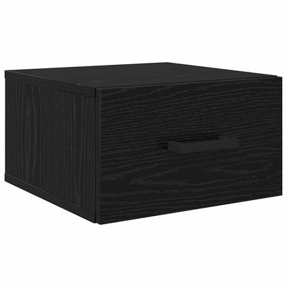 Armadio da Notte Rovere nero 35 x 35 x 20 cm Legno multistrato