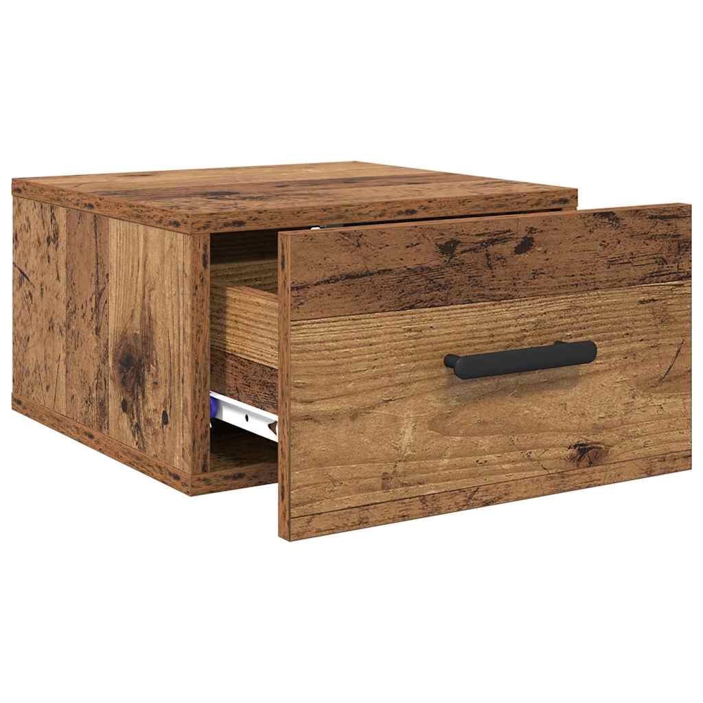 Armadio da Notte 2 pcs Legno vecchio 35 x 35 x 20 cm